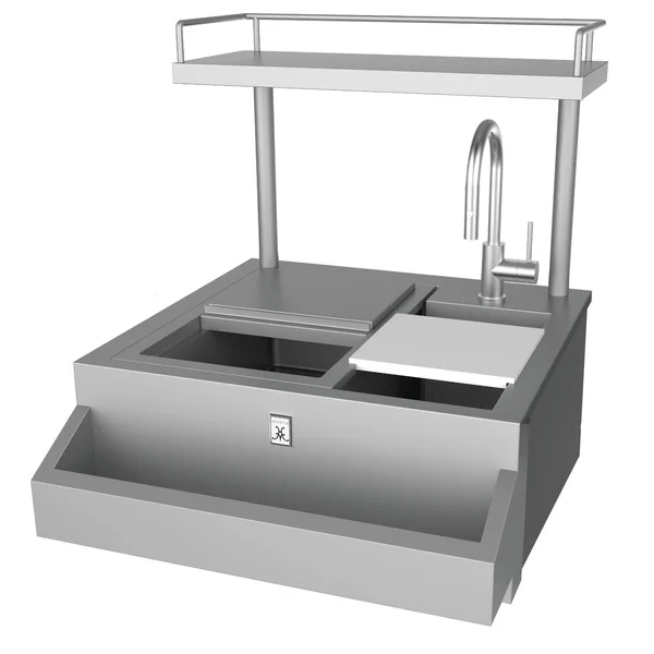 Hestan 30-Inch Refreshment Center with 30-Inch High Shelf - GRCHS30