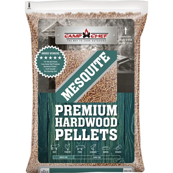 Camp Chef 20 Lb. Premium Hardwood BBQ Pellets - Mesquite