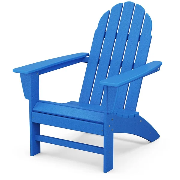 Vineyard Recycled Plastic Adirondack in Pacific Blue by POLYWOOD