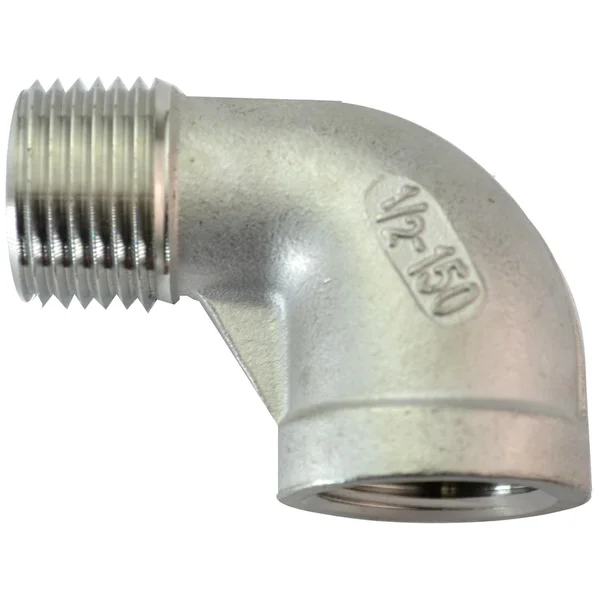 The Outdoor Plus 1/2-Inch Male To Female Stainless Steel Elbow
