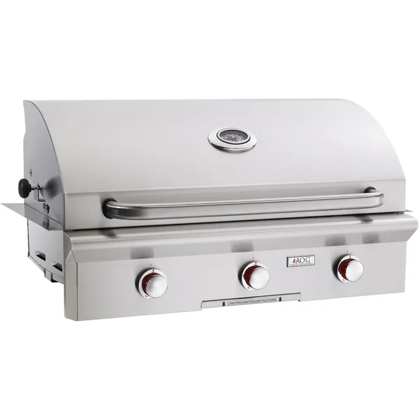 American Outdoor Grill T-Series 36-Inch 3-Burner Built-In Natural Gas Grill - 36NBT-00SP