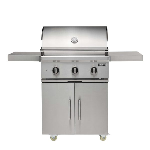 Coyote C-Series 30-in 3-Burner Propane Grill - C3C30LP-FS