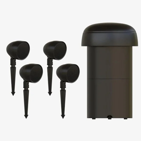 Furrion 4.1 Audio Landscape Kit, four 3 inch satellites & One 8 inch Subwoofer - 2022323829