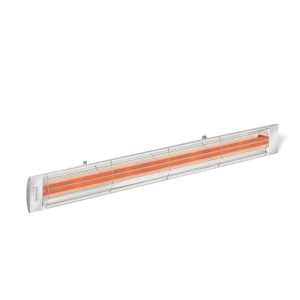 Infratech CD-Series 61 1/4-Inch 6000W Dual Element Electric Infrared Patio Heater - 240V - Stainless Steel - CD6024SS