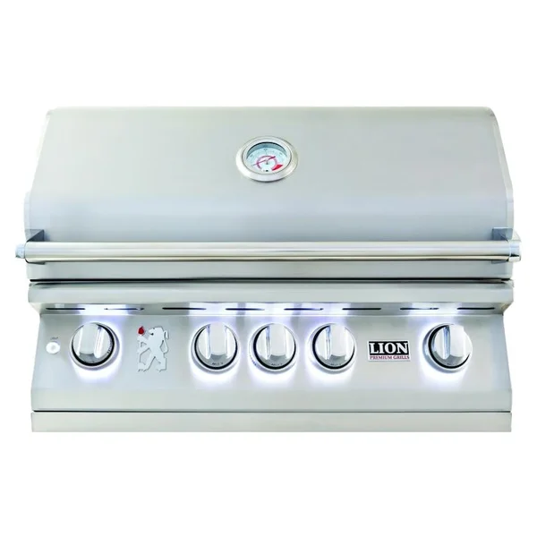 Lion L75000 32-Inch Stainless Steel Built-In Natural Gas Grill