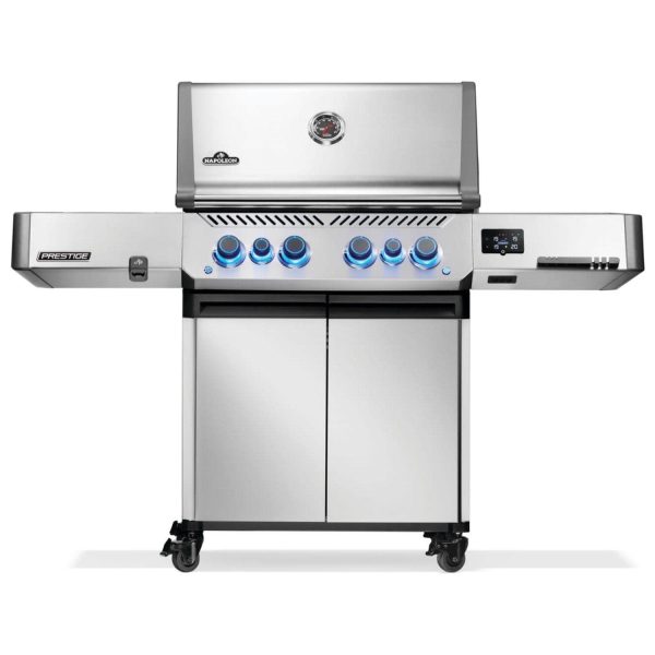 Napoleon Prestige 500 Connected  4-Burner Propane Grill w/ Rotisserie, WiFi & Bluetooth - P500VXRSIBPSS