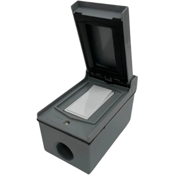 Bromic Heating Manual Single 20 AMP Switch 120 - 277V Outdoor Kit - BH3130081