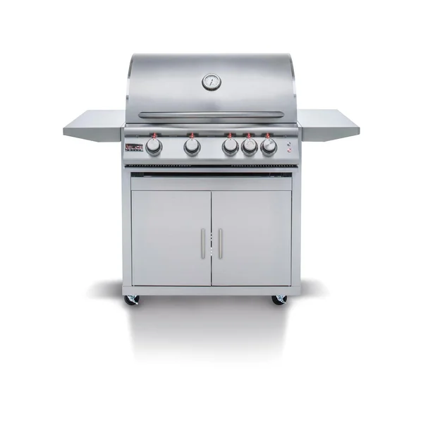 Blaze LTE 32-Inch 4-Burner Natural Gas Grill w/ Rear Infrared Burner & Grill Lights