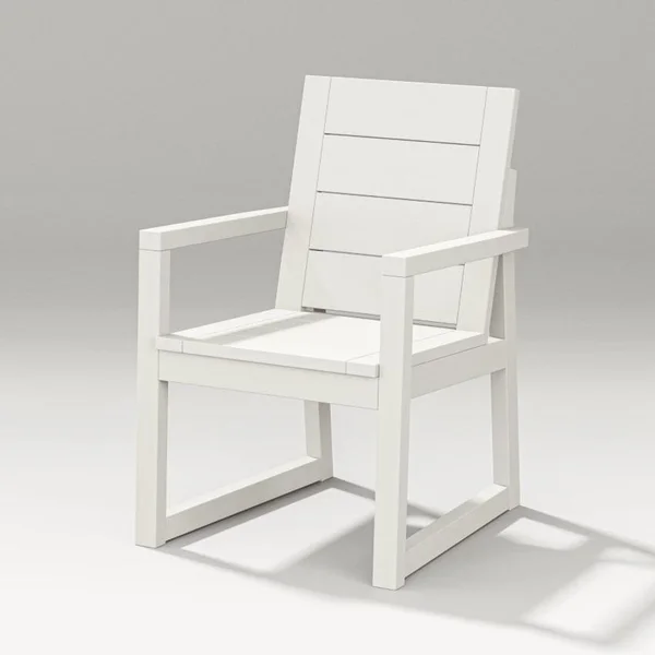Elevate Dining Arm Chair in Vintage White By PW Designer Series