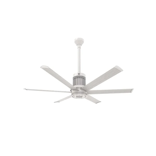 Big Ass Fans 60-Inch i6 Ceiling Fan Universal Mount W/24-Inch Ext Tube in Driftwood - MK-I61-051906A729F772I24