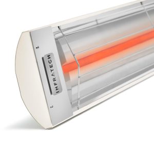 Infratech C-Series 61 1/4-Inch 3000W Single Element Electric Infrared Patio Heater - 240V - Biscuit  - C3024BI