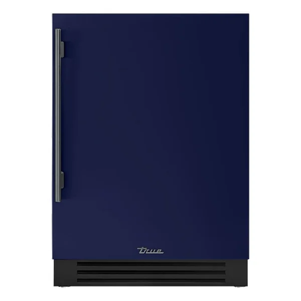 True 24 Inch 4.2 Cu. Ft. Right Hinge Outdoor Freezer - Cobalt w/ Pewter Handles - TUF-24-R-OP-C~DSK-078-H05