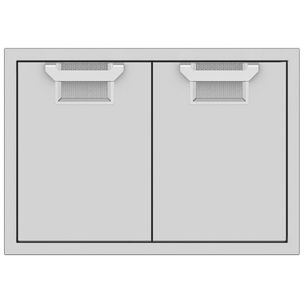 Aspire By Hestan 30-Inch Double Access Doors - Steeletto - AEAD30-SS
