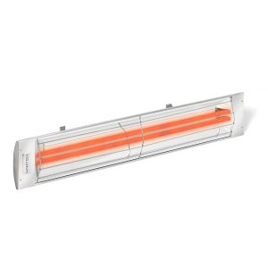 Infratech CD-Series 39-Inch 4000W Dual Element Electric Infrared Patio Heater - 240V - Stainless Steel - CD4024SS