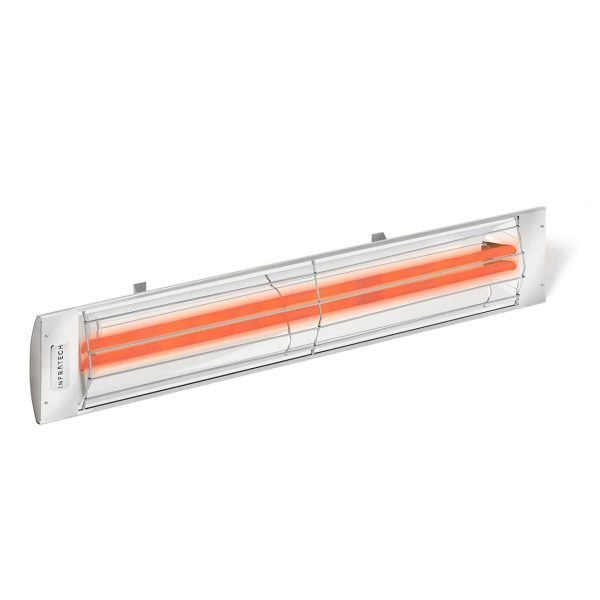 Infratech CD-Series 39-Inch 4000W Dual Element Electric Infrared Patio Heater - 240V - Stainless Steel - CD4024SS