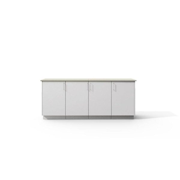Urban Bonfire Equinox Outdoor Kitchen w/ Danae Dekton Countertop & Chantilly Finish - B-Equinox-Danae-Chantilly