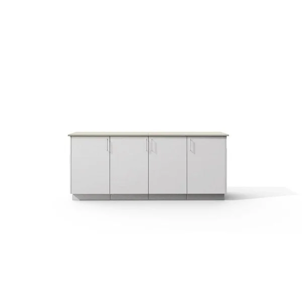 Urban Bonfire Equinox Outdoor Kitchen w/ Danae Dekton Countertop & Chantilly Finish - B-Equinox-Danae-Chantilly