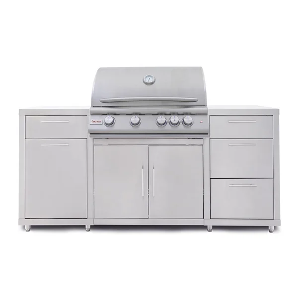 Blaze LTE+ 32-in Propane Grill Center - BLZ-SS-ISLAND-4LTE3-LP