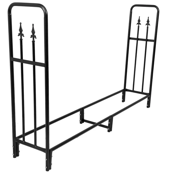 Ultimate Patio Decorative Firewood Log Rack - 6-Foot