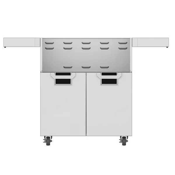 Aspire By Hestan Double Door Tower Cart For 30-Inch Gas Grills - Stealth - ECD30-BK