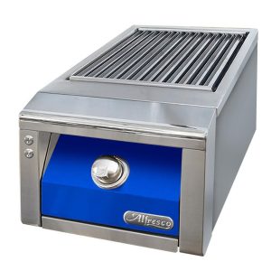 Alfresco Built-In Natural Gas Sear Zone Side Burner in Ultramarine Blue - AXESZ-NG-S5002