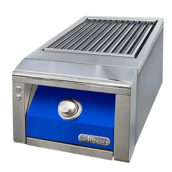 Alfresco Built-In Natural Gas Sear Zone Side Burner in Ultramarine Blue - AXESZ-NG-S5002