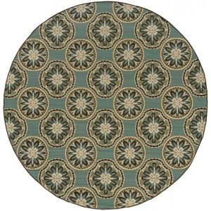 Oriental Weavers Montego 7.83 Ft. Round Indoor/Outdoor Rug - 8323L