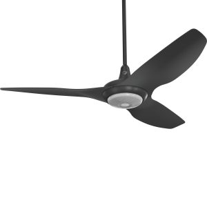 Big Ass Fans 52-Inch Haiku Ceiling Fan Universal Mount W/32-Inch Downrod & Downlight in Black - MK-HK4-042506A258F258G10I32S2