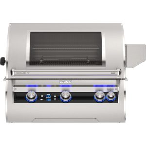 Fire Magic Echelon Diamond E660i 30-Inch Built-In Propane Grill w/ Rotisserie, Magic Window & Digital Thermometer - E660I-9E1P-W