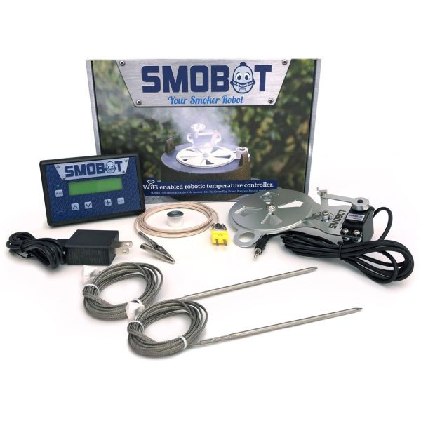SMOBOT Kamado Grill and Smoker Temperature Controller W/ WiFi and 7.75 Inch Cap for Vision