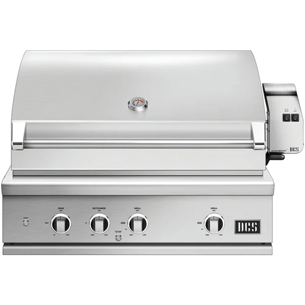 DCS Series 9 36-Inch Built-In Natural Gas Grill With Rotisserie & Infrared Burner - BE1-36RCI-N
