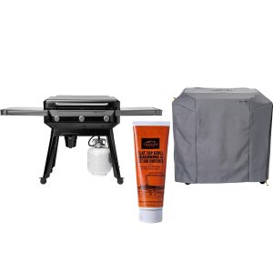 Traeger Flatrock Flat Top Grill W/ Conditioner & Grill Cover - TF3CN59AU