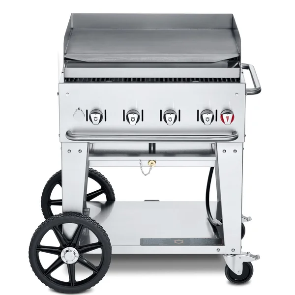 Crown Verity 30-Inch Mobile Propane Gas Griddle - CV-MG-30