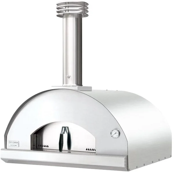 Fontana Forni Marinara Wood-FiredPizza Oven - Stainless - FTMARIN-S