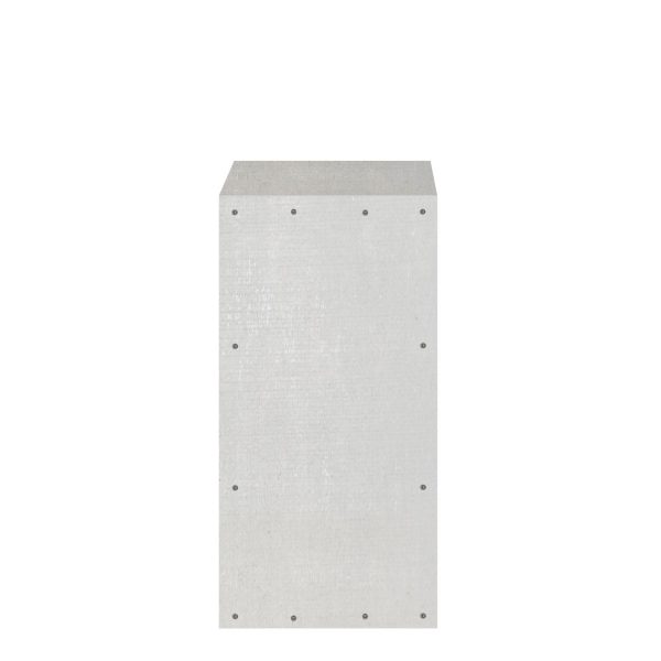BBQGuys Signature 18-Inch Ready for Finish Outdoor Kitchen Open Spacer Module