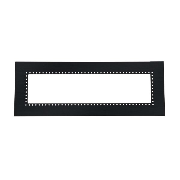 Eurofase Flush Mount Kit For 4000W & 5000W Heaters - Black - EF39FMPFB