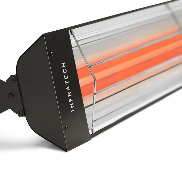 Infratech WD-Series 48 Inch 5200W Dual Element Electric Patio Heater - 240V - Black - WD5224BL