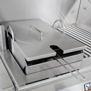 Solaire Stainless Steel Steamer/Fryer For 27 Inch 27G Basic Gas Grills - SOL-IRSF-27