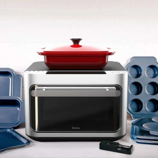 Brava 10-In-1 Touchscreen Countertop Smart Oven - Glass Door - BGC03A-01