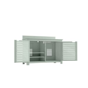 Ledge Lounger Mainstay Rectangle Bar Credenza  - Sage Green