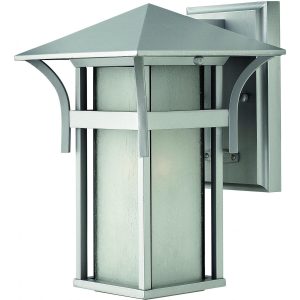 Hinkley Lighting Harbor One Light 11-Inch Outdoor Wall Light - Titanium - 2570TT