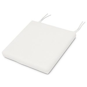 POLYWOOD Outdoor Seat Cushion - 17 X 17.5-Inch - Natural Linen