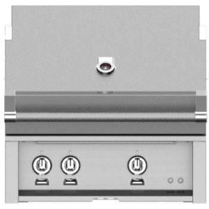 Hestan 30-Inch Built-In Natural Gas Grill W/ Rotisserie - Steeletto - GABR30-NG-SS
