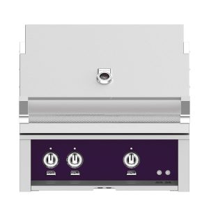 Hestan 30-Inch Built-In Natural Gas Grill W/ Sear Burner & Rotisserie - Lush - GMBR30-NG-PP