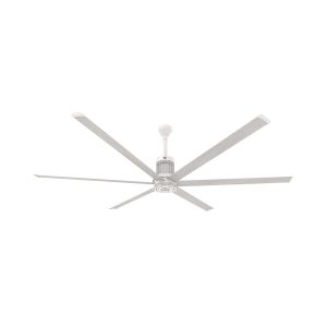 Big Ass Fans 96-Inch i6 Ceiling Fan Universal Mount W/12-Inch Ext Tube in Driftwood - MK-I61-081906A729F772I12