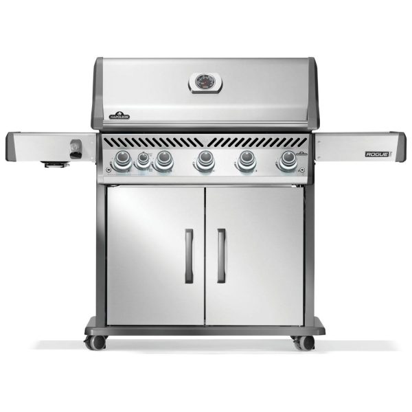Napoleon Rogue PRO 625 5-Burner Natural Gas Grill w/ Side Burner - RP625SIBNSS-2