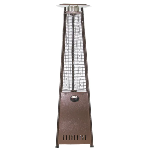RADtec Allure Series 93-Inch 41,000 BTU Propane Gas Pyramid Flame Patio Heater - Antique Bronze - PYR-ABP