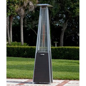 Ultimate Patio 40,000 BTU Propane Pyramid Flame Patio Heater - Brushed Bronze - SC62263