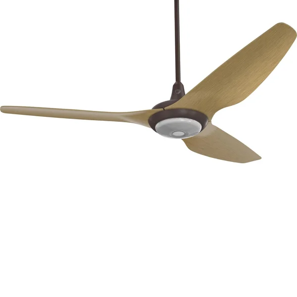 Big Ass Fans 60-Inch Haiku Ceiling Fan Universal Mount W/32-Inch Downrod & Downlight in Oil-Rubbed Bronze/Caramel - MK-HK4-052506A471F504G10I32S2
