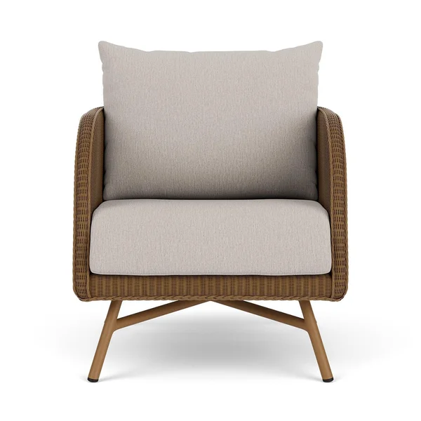 Essence Lloyd Loom Club Chair in Hickory/Remy Cloud by Lloyd Flanders
